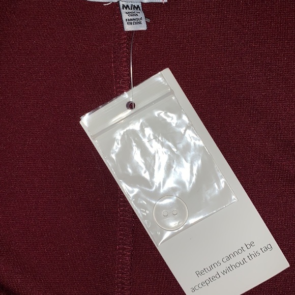 Tobi Wine Cut-Out Skinny Pants - Picture 5 of 5